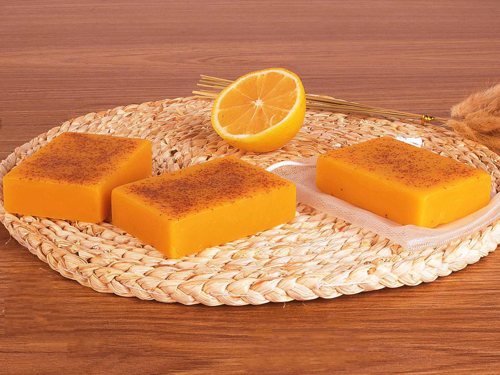 3 Pieces Kojic Acid & Lemon Brightening Soap