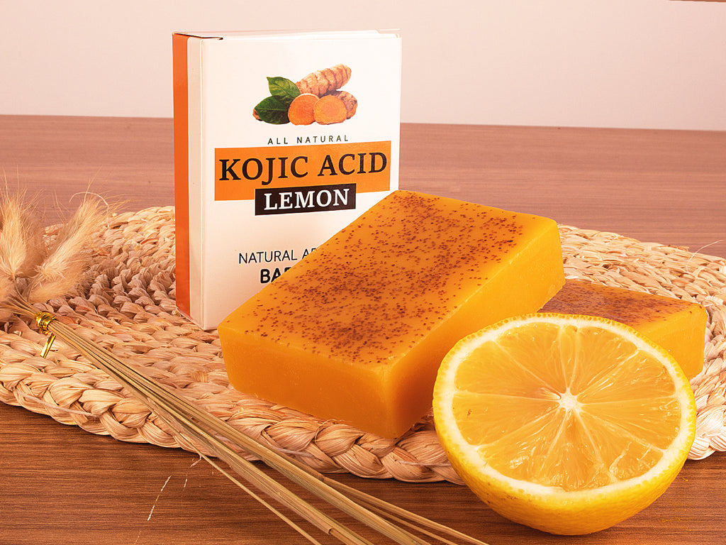 3 Pieces Kojic Acid & Lemon Brightening Soap