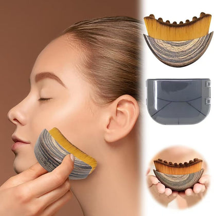Premium Lymphatic Drainage Massage Brush with Case - Ergonomic Body Sculpting & Circulation Tool