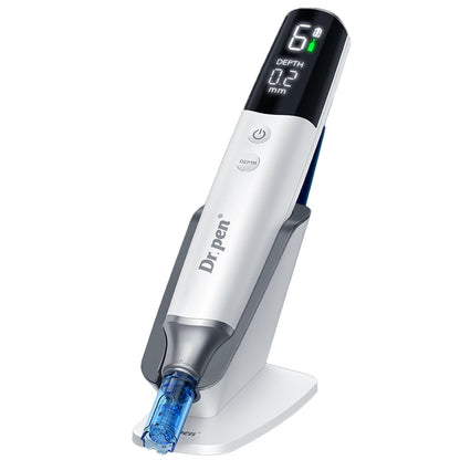 Dr. pen M9 Professional Microneedling Pen - Smart Chip Cartridges, Electric Depth Adjustment, 6 Speeds