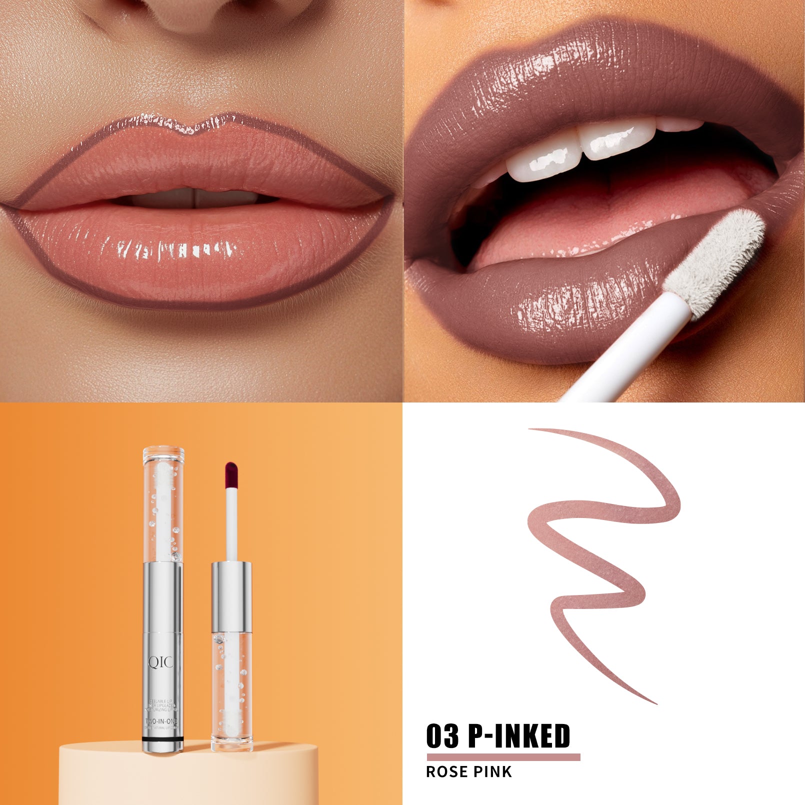 HelloKiss 2-in-1 Peel-Off Lip Stain & Hydrating Lip Oil Duo