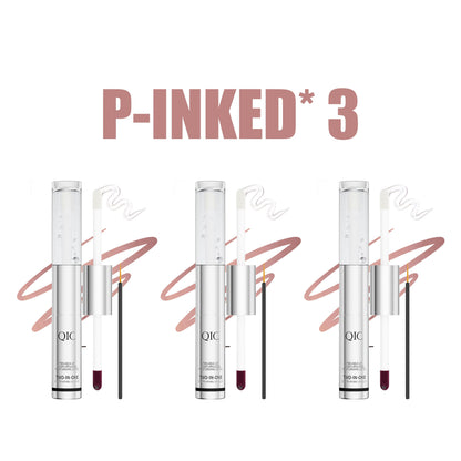 HelloKiss 2-in-1 Peel-Off Lip Stain & Hydrating Lip Oil | Waterproof Long-Lasting Tint