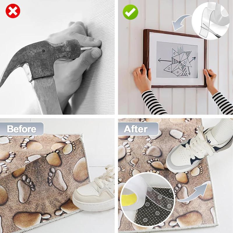 Heavy Duty Magic Nano Tape – No Drill, No Wall Damage (US Stock)