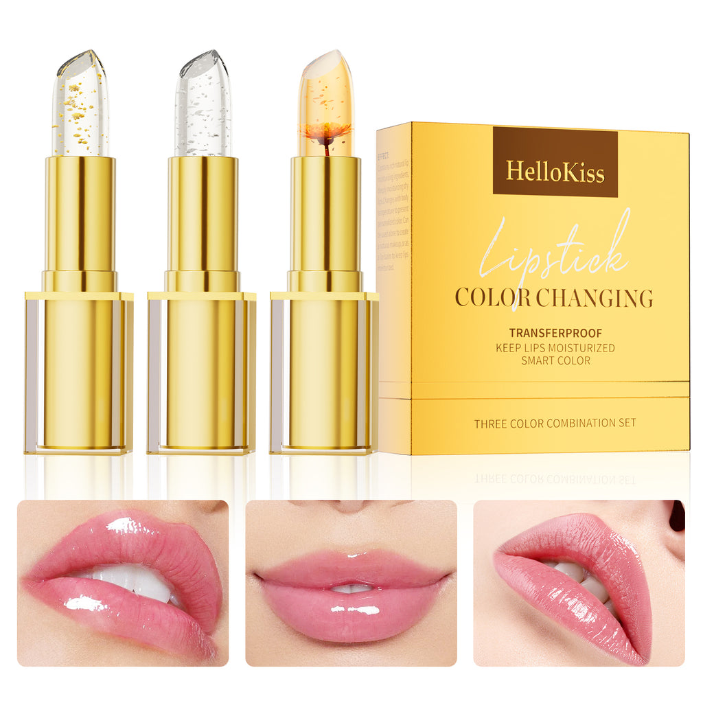 HelloKiss Custom Glow Lip Balm Temperature Color-Changing Lipstick