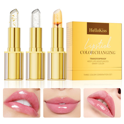 HelloKiss Custom Glow Lip Balm | Temperature Color-Changing & Hydrating