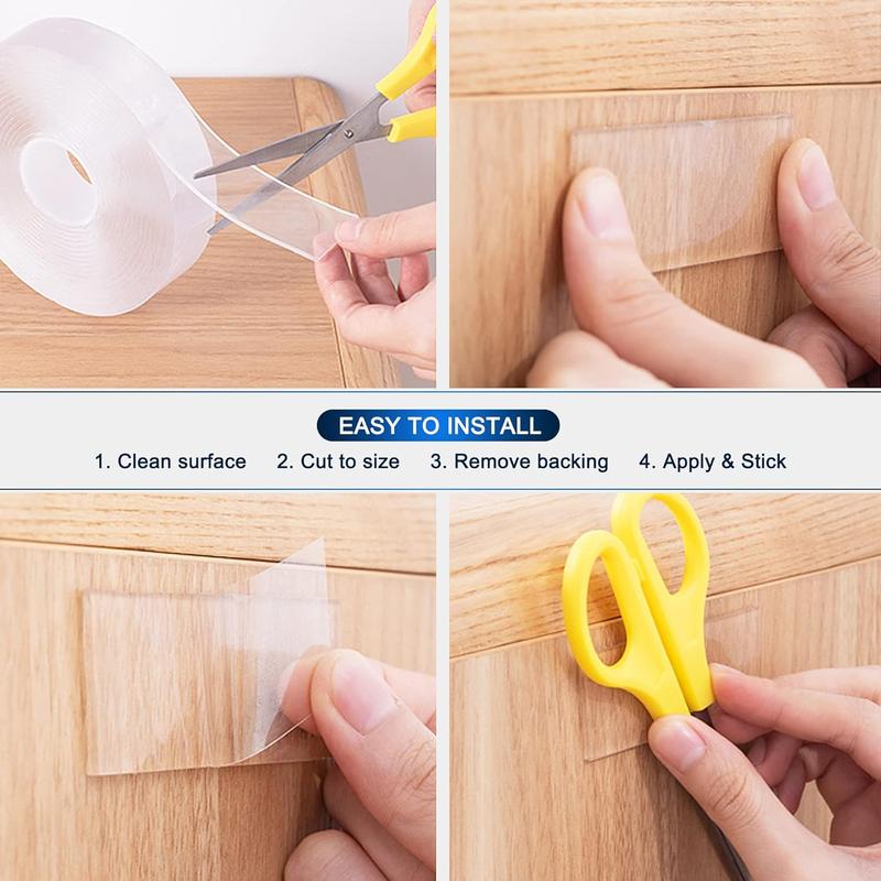 Heavy Duty Magic Nano Tape – No Drill, No Wall Damage (US Stock)