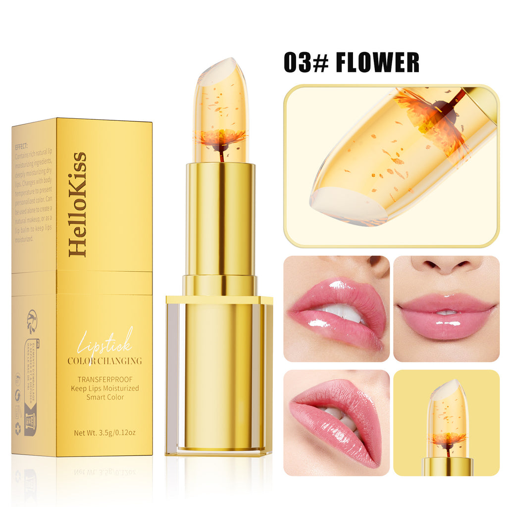 HelloKiss Custom Glow Lip Balm Temperature Color-Changing Lipstick