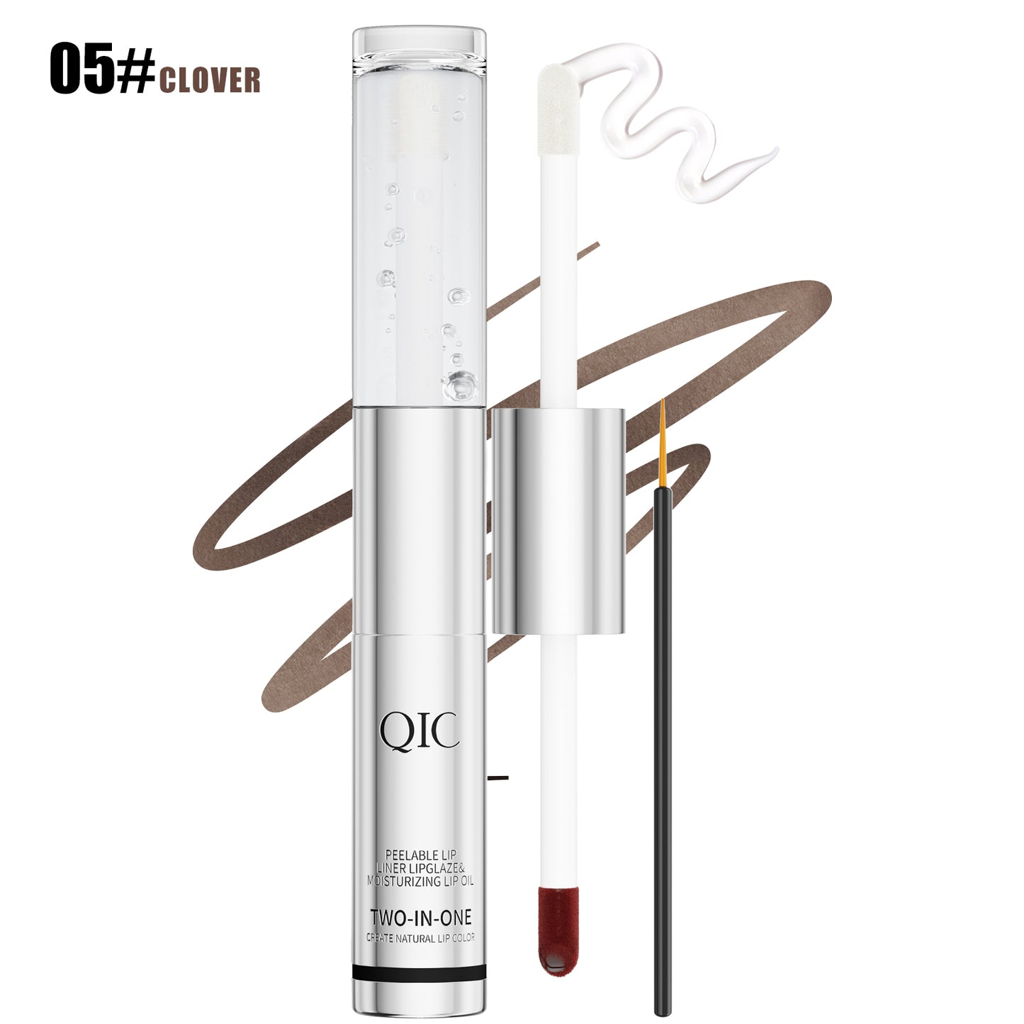 HelloKiss 2-in-1 Peel-Off Lip Stain & Hydrating Lip Oil | Waterproof Long-Lasting Tint