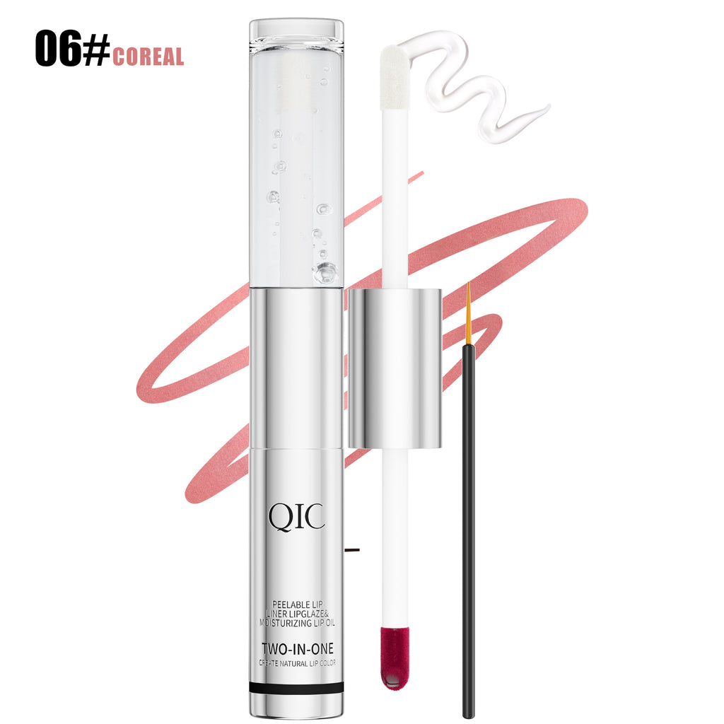 HelloKiss 2-in-1 Peel-Off Lip Stain & Hydrating Lip Oil Duo