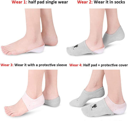 Invisible Height Boost Silicone Sleeves – Instantly Taller
